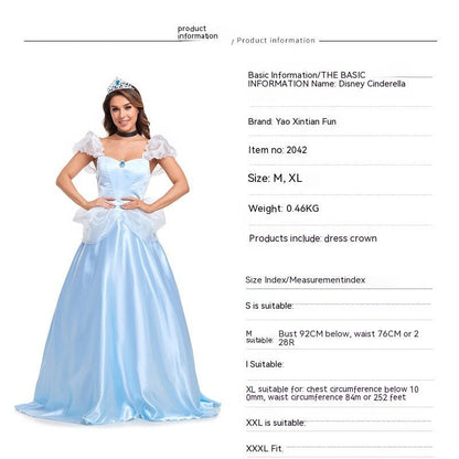 Halloween Costume Princess Dress Party Stage Wear - Asmota