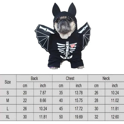 Halloween dog costume fun pet dog role - playing costume set Christmas dog costume comic costume pet cat puppy party costume Y240106 - Asmota