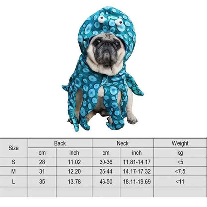 Halloween dog costume fun pet dog role - playing costume set Christmas dog costume comic costume pet cat puppy party costume Y240106 - Asmota