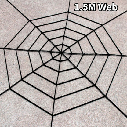 Halloween Ghost Festival Supplies Bar Decoration Props Plush Spider Haunted House Prop Indoor Outdoor Giant Decor - Asmota