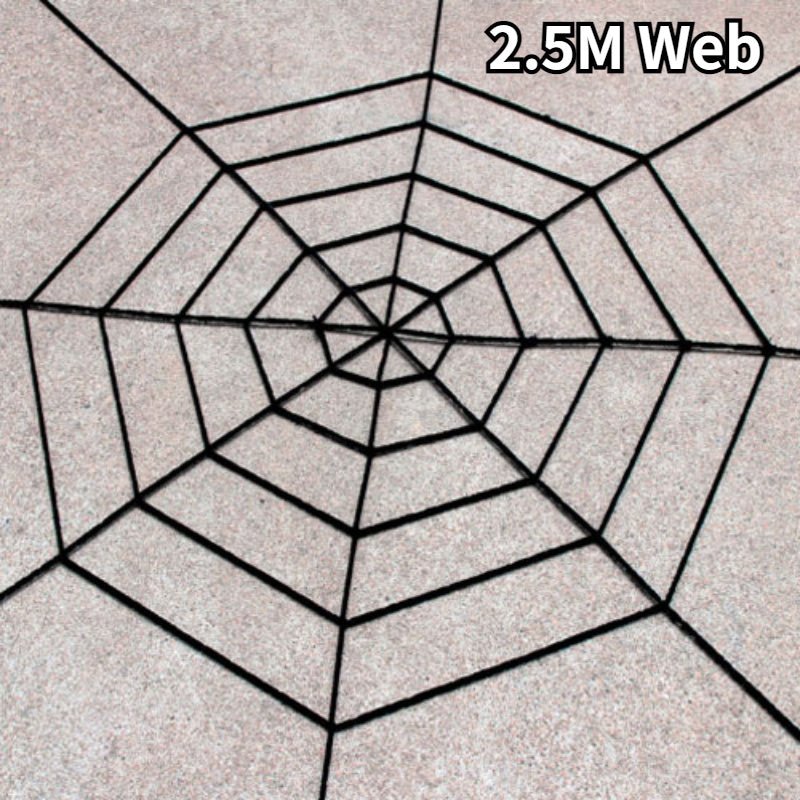 Halloween Ghost Festival Supplies Bar Decoration Props Plush Spider Haunted House Prop Indoor Outdoor Giant Decor - Asmota
