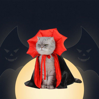 Halloween Pet Costumepet Halloween Cape Vampire King - Asmota