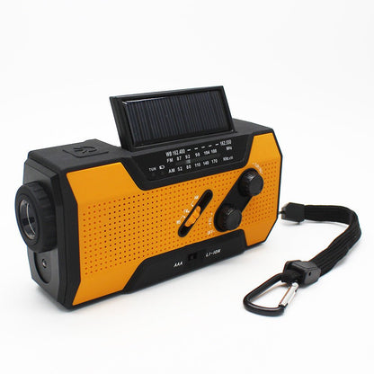 Hand crank solar radio - Asmota