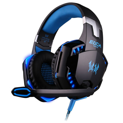Head - Mounted Heavy Bass Gaming Headset With Microphone Noise Reduction - Asmota