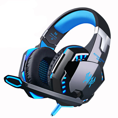 Head - Mounted Heavy Bass Gaming Headset With Microphone Noise Reduction - Asmota