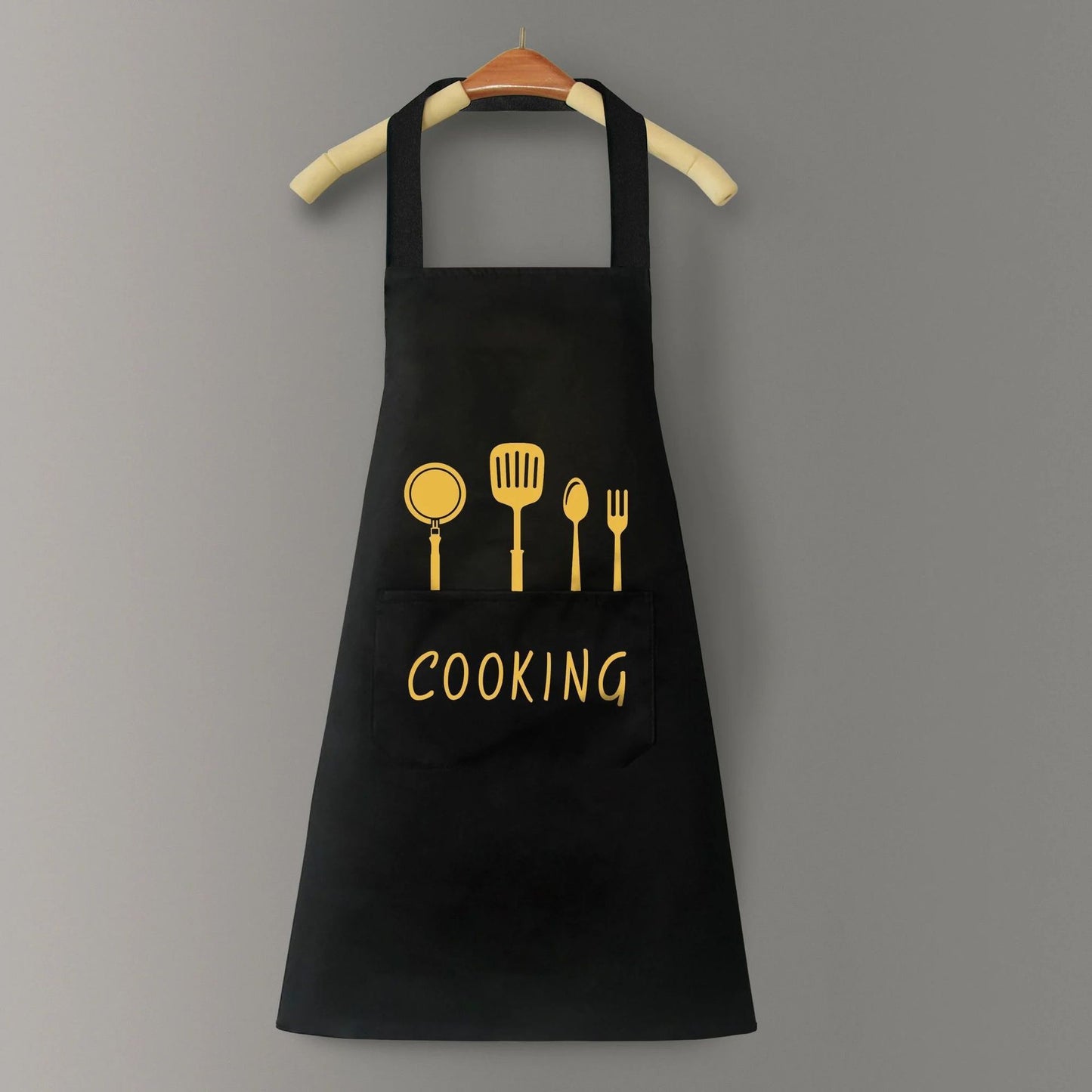Home Kitchen Waterproof And Oil Proof Apron Cute Version Customization - Asmota