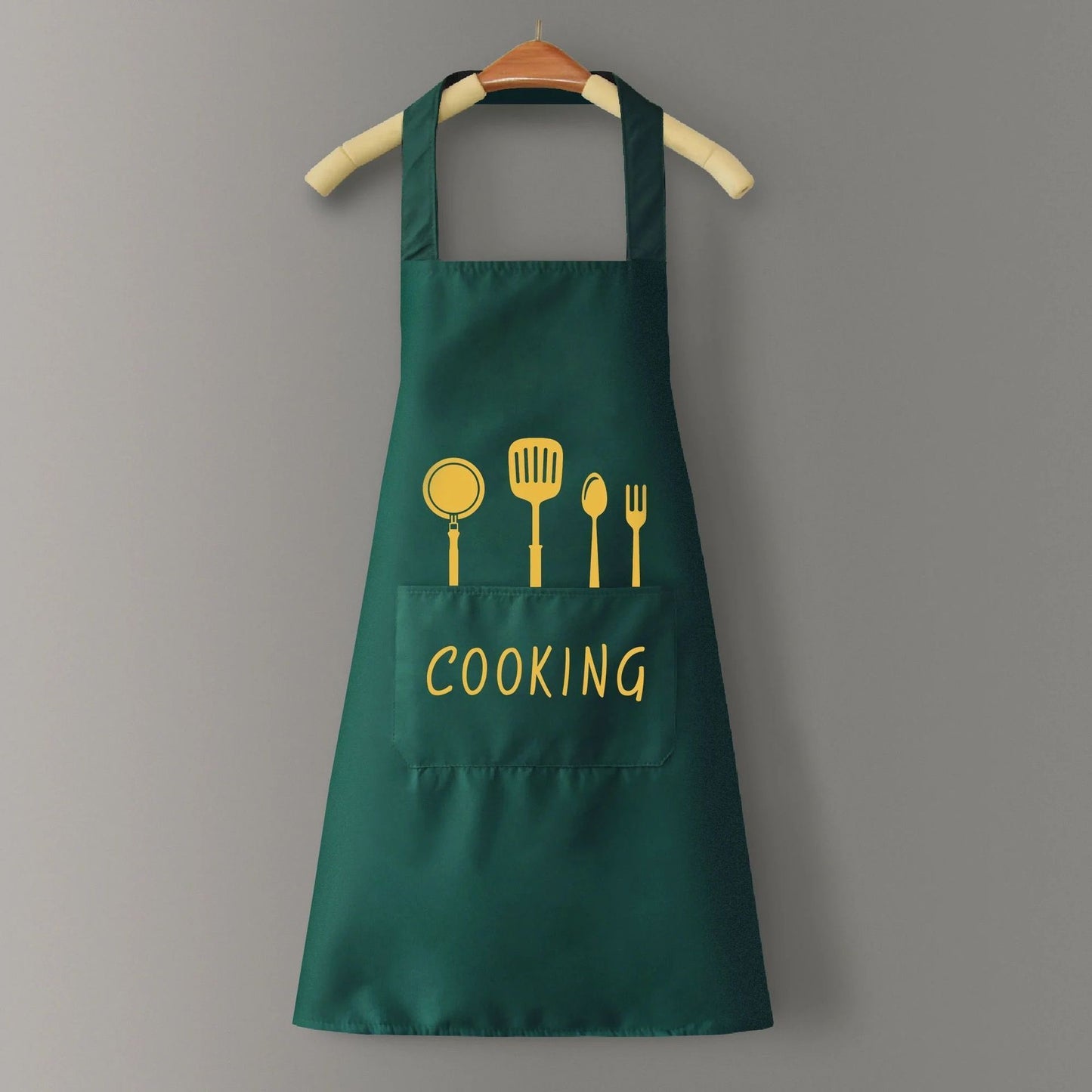 Home Kitchen Waterproof And Oil Proof Apron Cute Version Customization - Asmota