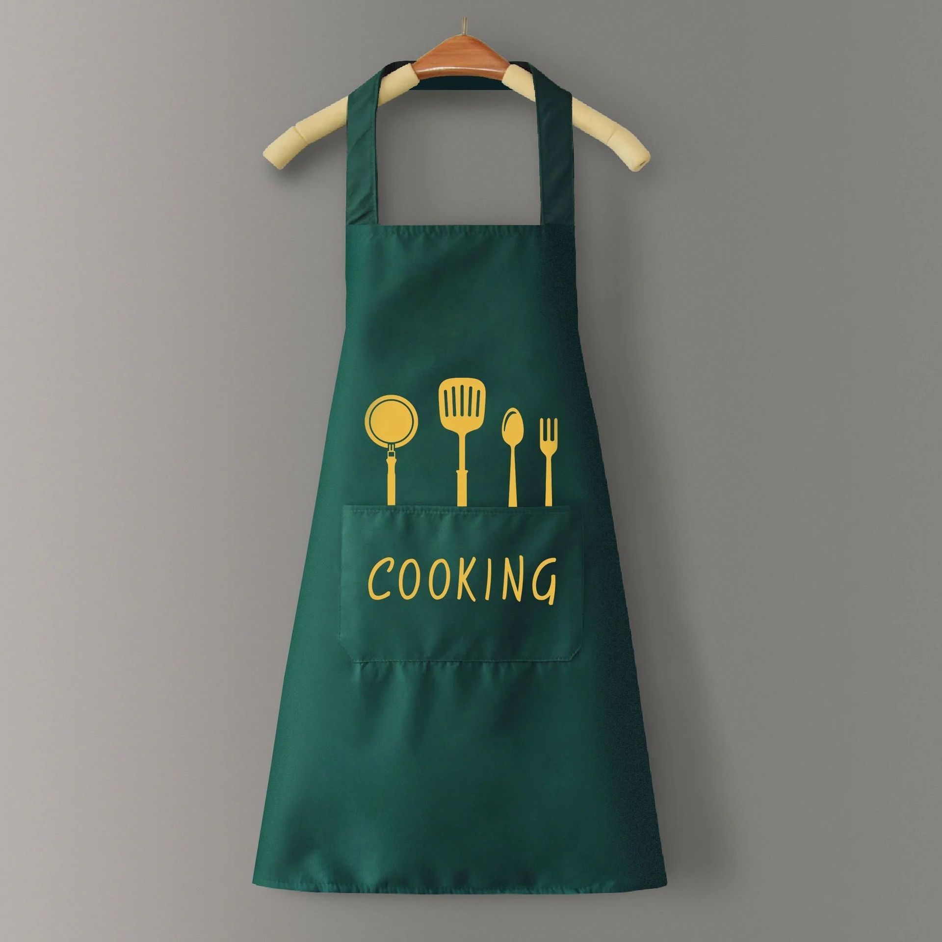 Home Kitchen Waterproof And Oil Proof Apron Cute Version Customization - Asmota