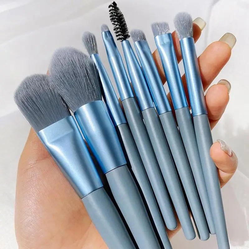 Hot selling portable 8 - piece professional makeup brush set beauty tools makeup foundation blush concealer beauty tools brush eye - Asmota