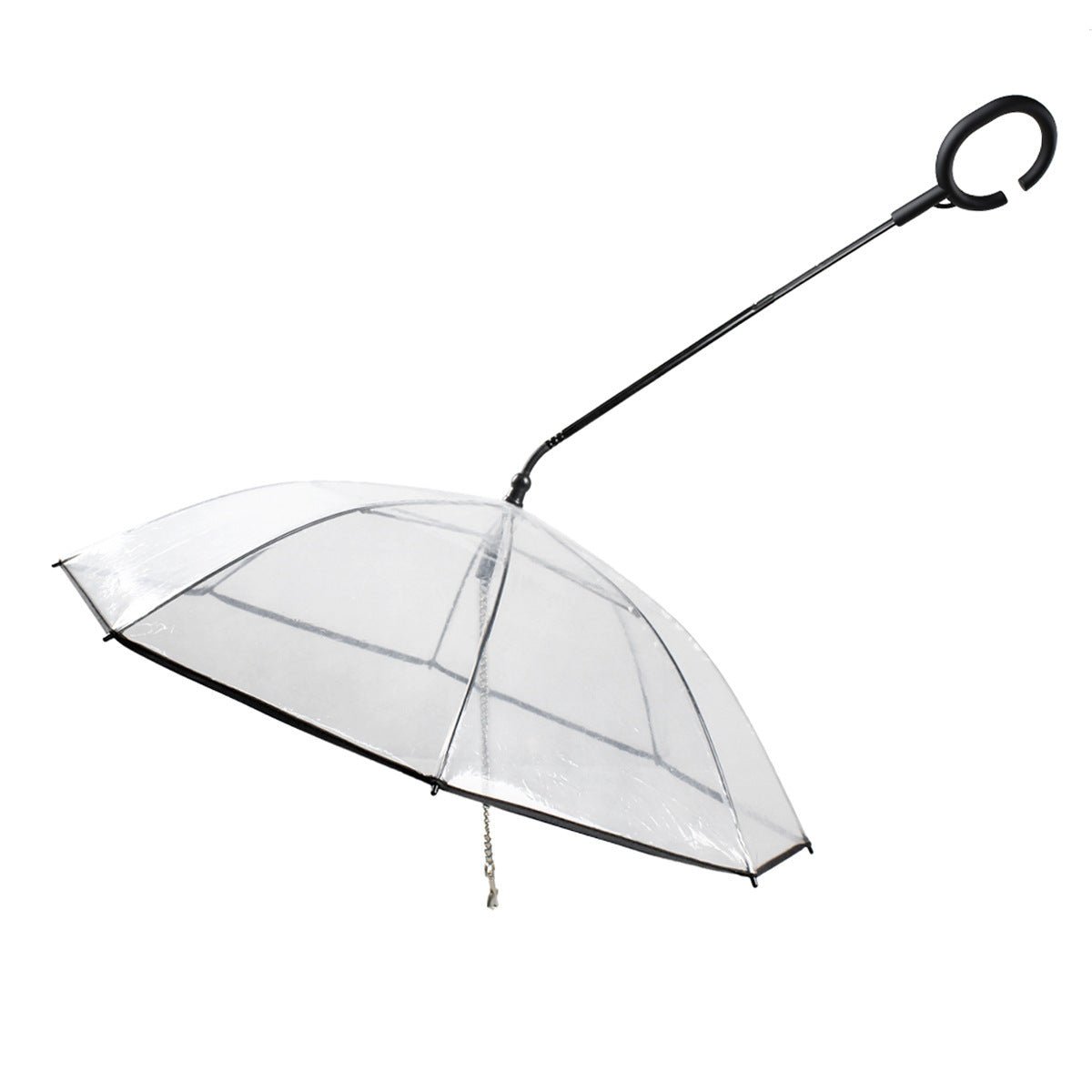 Hot Selling Transparent Pet Supplies Adjustable Pet C Type Umbrella - Asmota
