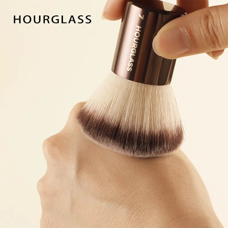 Hourglass Makeup Brush All Kinds Eyeshadow Foundation Concealer Powder Bronzer Blusher Eyeliner Retractable Professional Brushes - Asmota