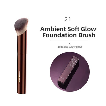 Hourglass Makeup Brushes Powder Foundation Concealer Blusher Bronzer Eye Shadow Eyebrow Eyeliner Sculpting Brush - Asmota