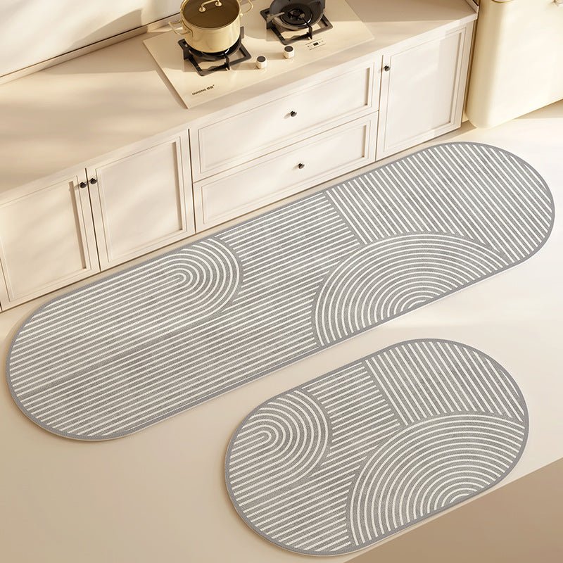 Household Kitchen Diatom Ooze Floor Mat - Asmota