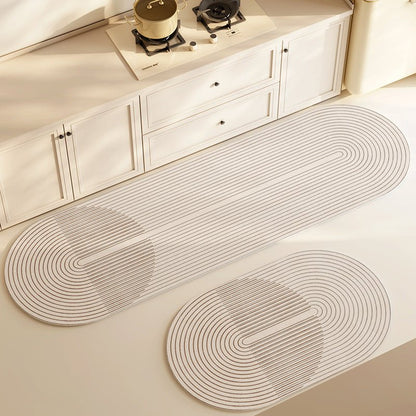 Household Kitchen Diatom Ooze Floor Mat - Asmota