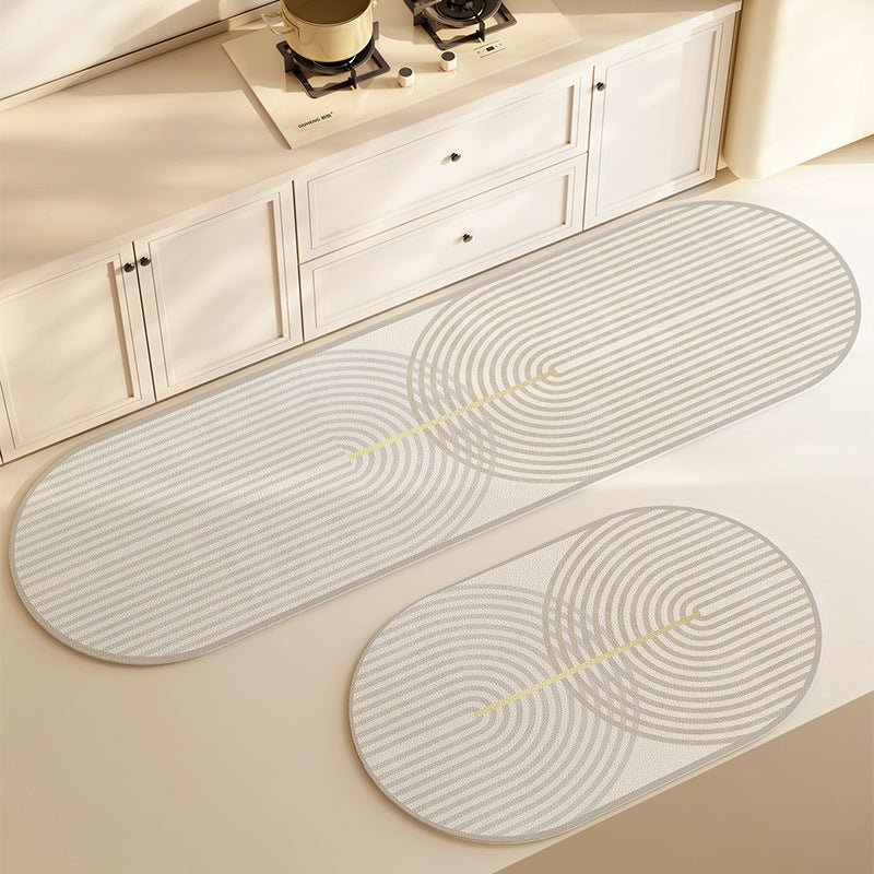 Household Kitchen Diatom Ooze Floor Mat - Asmota
