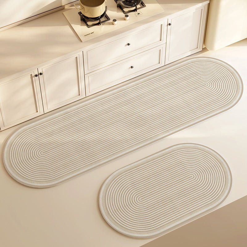 Household Kitchen Diatom Ooze Floor Mat - Asmota