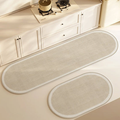 Household Kitchen Diatom Ooze Floor Mat - Asmota