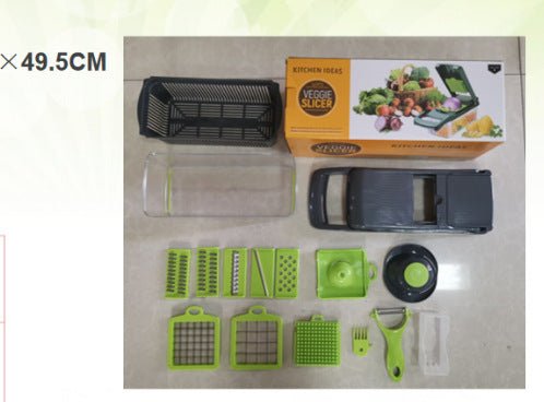 Household Kitchen Gadgets Vegetable Cutter Silk Cutter - Asmota