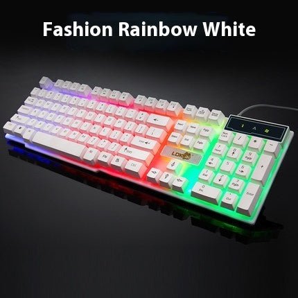 Industry gaming keyboard glowing usb cable gaming keyboard - Asmota