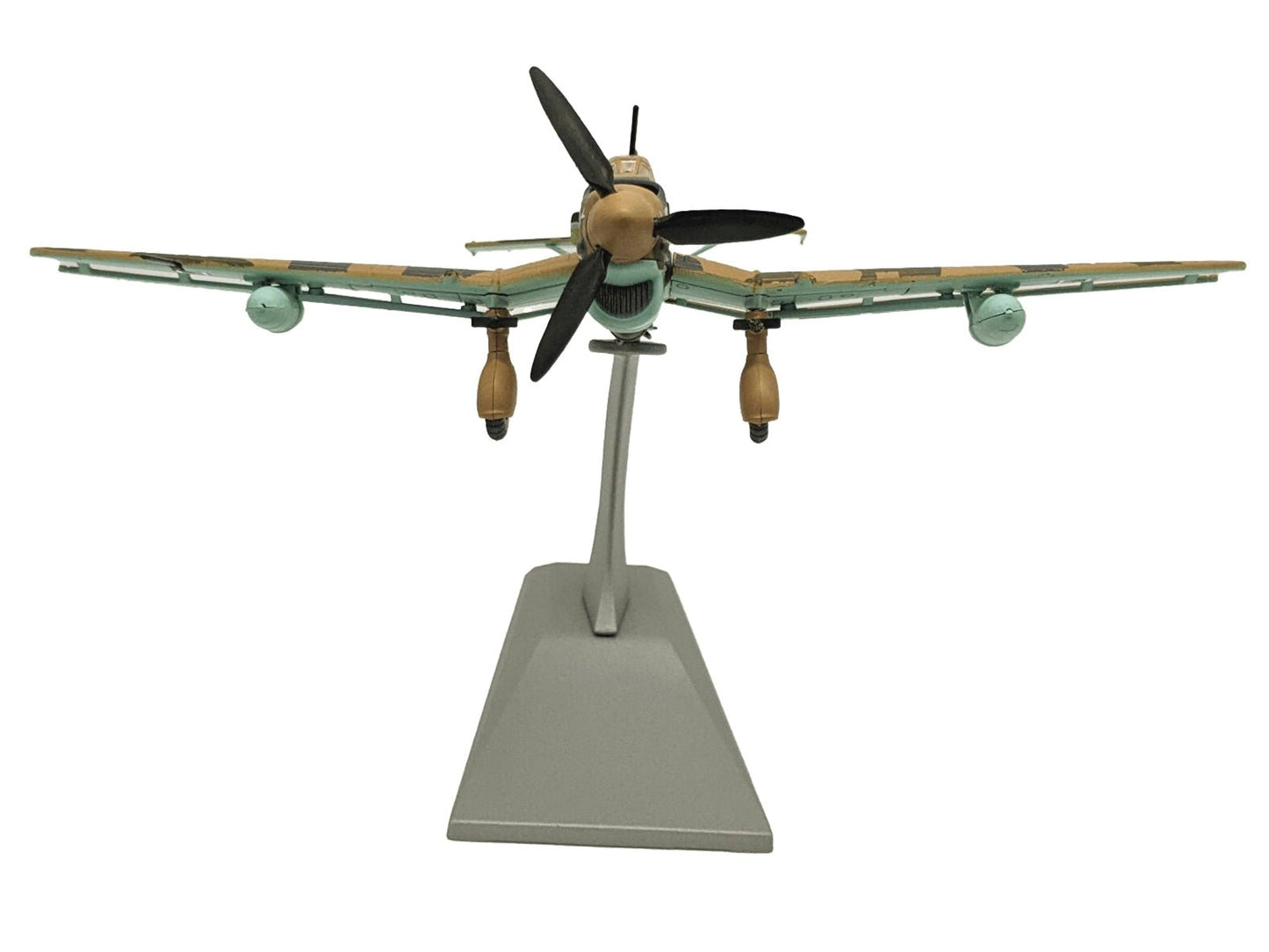 Junkers Ju 87R Trop Stuka Bomber Aircraft "Immelmann 6./StG 2 Libya" (1941) German Luftwaffe 1/72 Diecast Model Airplane - Asmota