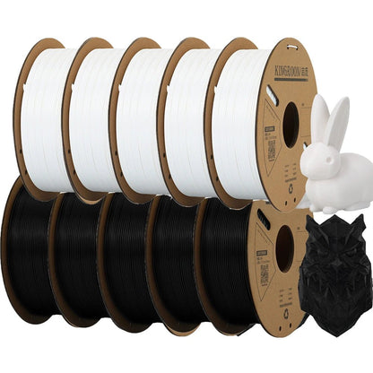 KEEPANG PLA Filament 1.75mm 3D Printer Filament 5/10Rolls 3D Printing Plastic Material 100% No Bubble for FDM 3D Printer MIX - Asmota
