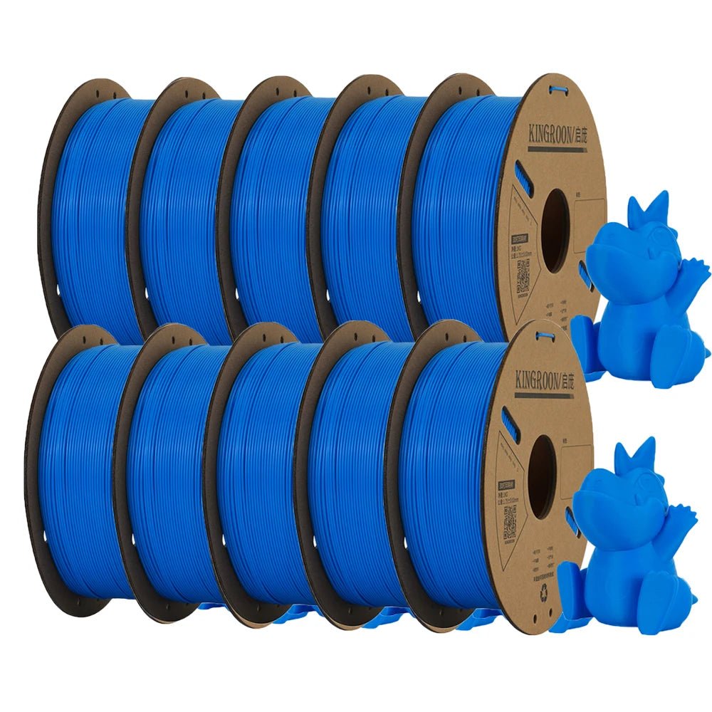 KEEPANG PLA Filament 1.75mm 3D Printer Filament 5/10Rolls 3D Printing Plastic Material 100% No Bubble for FDM 3D Printer MIX - Asmota
