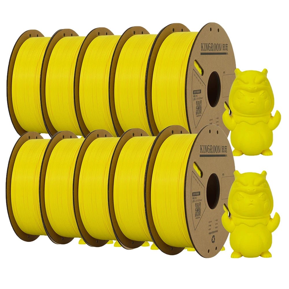 KEEPANG PLA Filament 1.75mm 3D Printer Filament 5/10Rolls 3D Printing Plastic Material 100% No Bubble for FDM 3D Printer MIX - Asmota