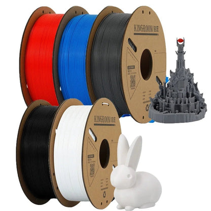 KEEPANG PLA Filament 1.75mm 3D Printer Filament 5/10Rolls 3D Printing Plastic Material 100% No Bubble for FDM 3D Printer MIX - Asmota