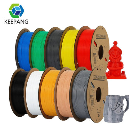 KEEPANG PLA Filament 1.75mm 3D Printer Filament 5/10Rolls 3D Printing Plastic Material 100% No Bubble for FDM 3D Printer MIX - Asmota