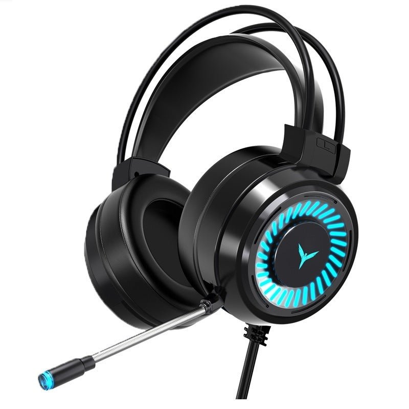King G60 Gaming Headphones Gaming Wired 7.1 Channel Eating Chicken Desktop Computer Notebook Headset - Asmota