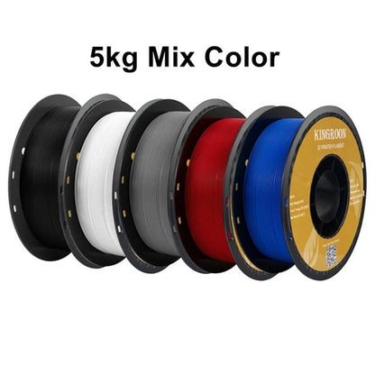 KINGROON PLA Filament 1.75mm 5/10KG pla Plastic For 3D Printer, Standard 1kg/roll 3D Printing Filaments Mix Color Local Shipping - Asmota