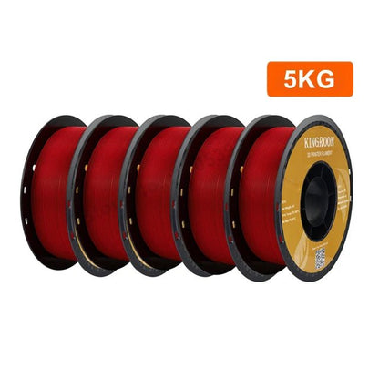 KINGROON PLA Filament 1.75mm 5/10KG pla Plastic For 3D Printer, Standard 1kg/roll 3D Printing Filaments Mix Color Local Shipping - Asmota