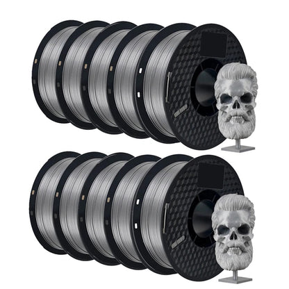 KINGROON PLA Filament 1.75mm 5/10KG pla Plastic For 3D Printer, Standard 1kg/roll 3D Printing Filaments Mix Color Local Shipping - Asmota