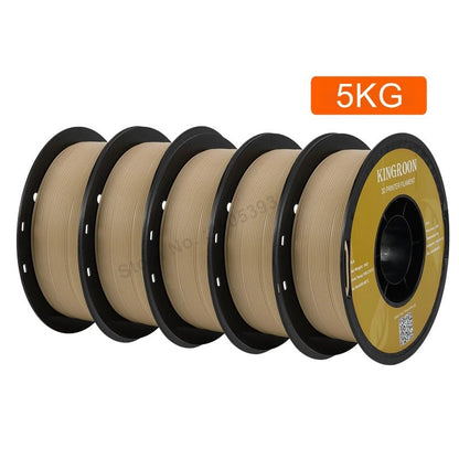 KINGROON PLA Filament 1.75mm 5/10KG pla Plastic For 3D Printer, Standard 1kg/roll 3D Printing Filaments Mix Color Local Shipping - Asmota