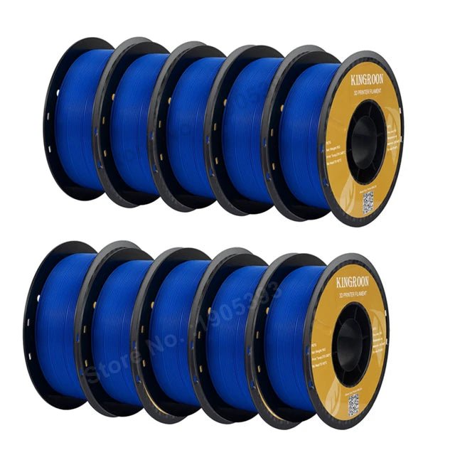 KINGROON PLA Filament 1.75mm 5/10KG pla Plastic For 3D Printer, Standard 1kg/roll 3D Printing Filaments Mix Color Local Shipping - Asmota