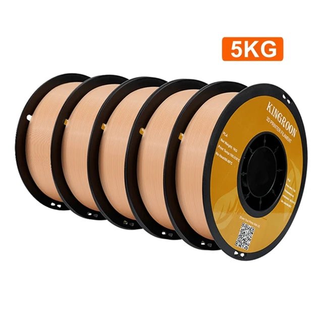 KINGROON PLA Filament 1.75mm 5/10KG pla Plastic For 3D Printer, Standard 1kg/roll 3D Printing Filaments Mix Color Local Shipping - Asmota