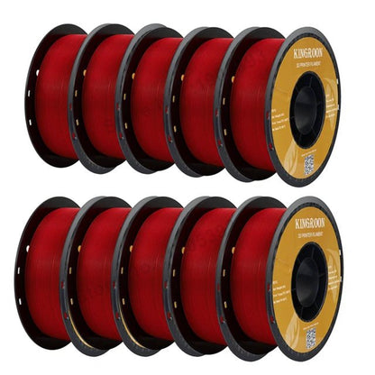 KINGROON PLA Filament 1.75mm 5/10KG pla Plastic For 3D Printer, Standard 1kg/roll 3D Printing Filaments Mix Color Local Shipping - Asmota