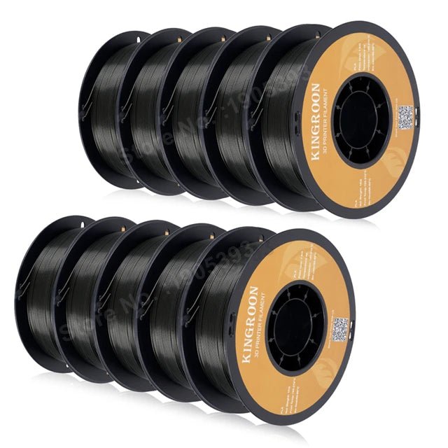 KINGROON PLA Filament 1.75mm 5/10KG pla Plastic For 3D Printer, Standard 1kg/roll 3D Printing Filaments Mix Color Local Shipping - Asmota