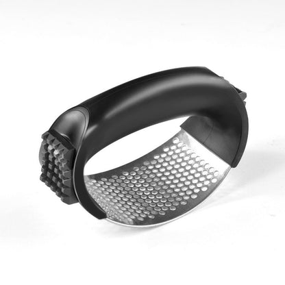 Kitchen Circular Stainless Steel Manual Garlic Masher - Asmota