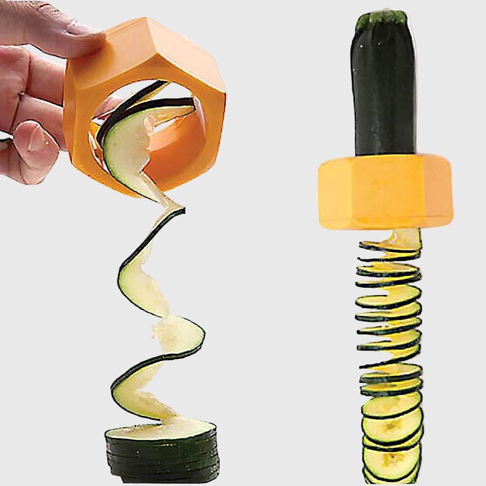 Kitchen Gadgets Spiral Knife Vegetable Cutter Kitchen Fixture Cucumber Slicer - Asmota