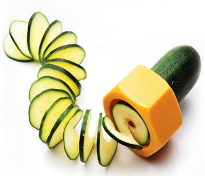 Kitchen Gadgets Spiral Knife Vegetable Cutter Kitchen Fixture Cucumber Slicer - Asmota