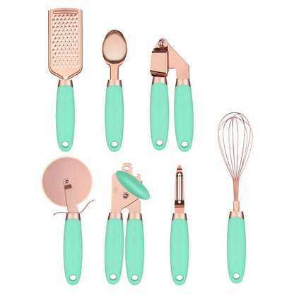 Kitchen Household Peeler Gadget Copper Plating Set - Asmota