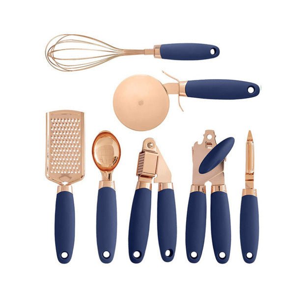 Kitchen Household Peeler Gadget Copper Plating Set - Asmota