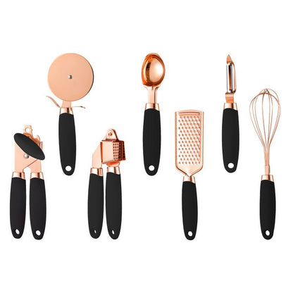 Kitchen Household Peeler Gadget Copper Plating Set - Asmota