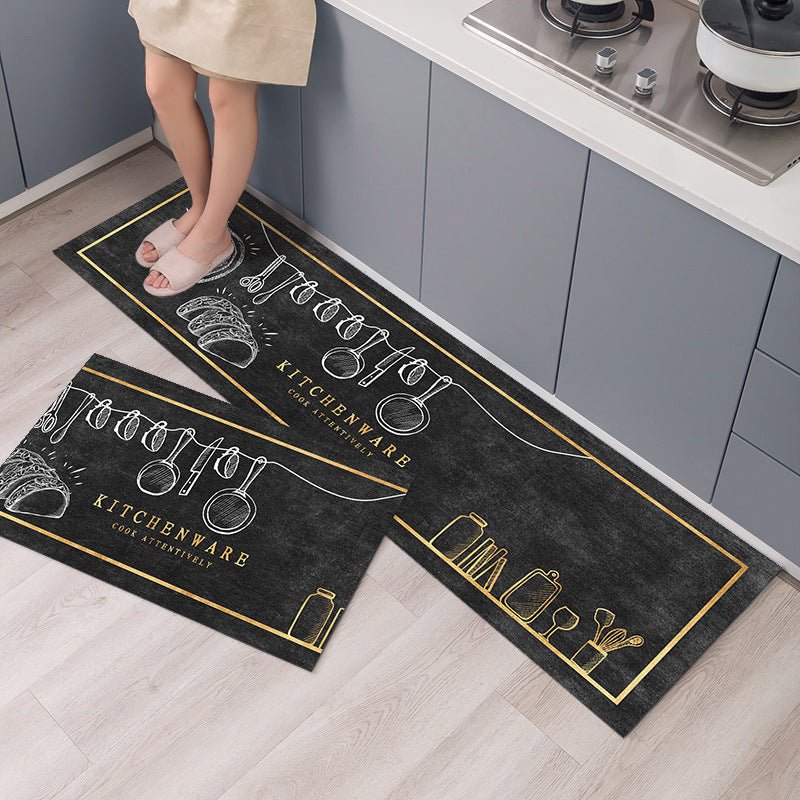 Kitchen Mat Long Floor Mat Carpet Bedside Carpet - Asmota