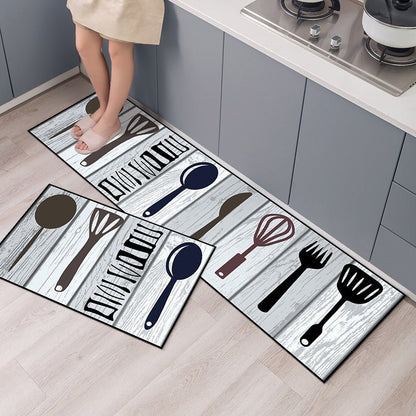Kitchen Mat Long Floor Mat Carpet Bedside Carpet - Asmota