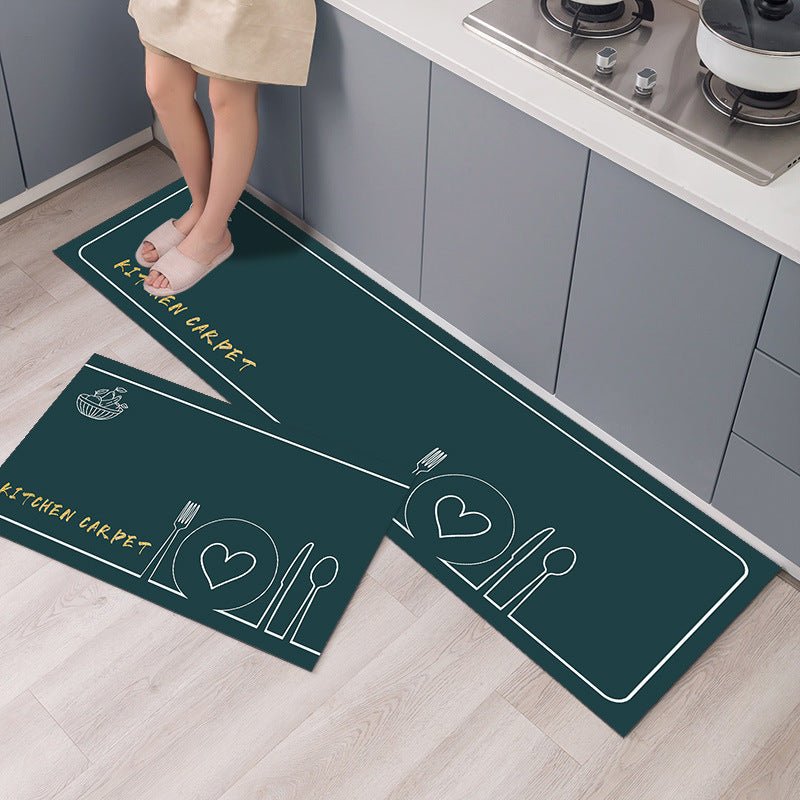 Kitchen Mat Long Floor Mat Carpet Bedside Carpet - Asmota