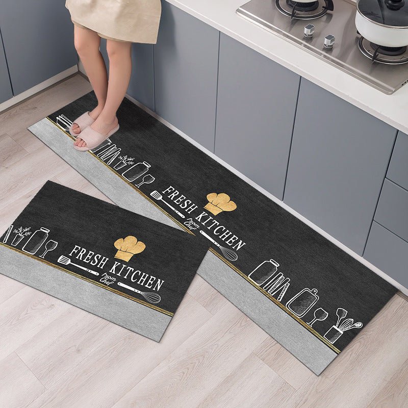 Kitchen Mat Long Floor Mat Carpet Bedside Carpet - Asmota