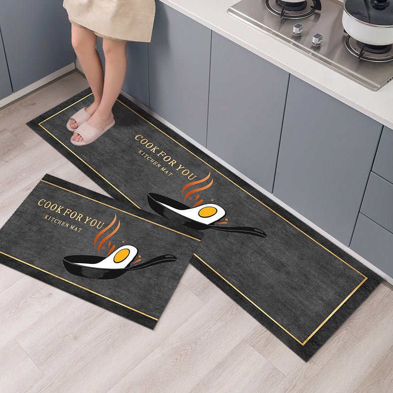 Kitchen Mat Long Floor Mat Carpet Bedside Carpet - Asmota