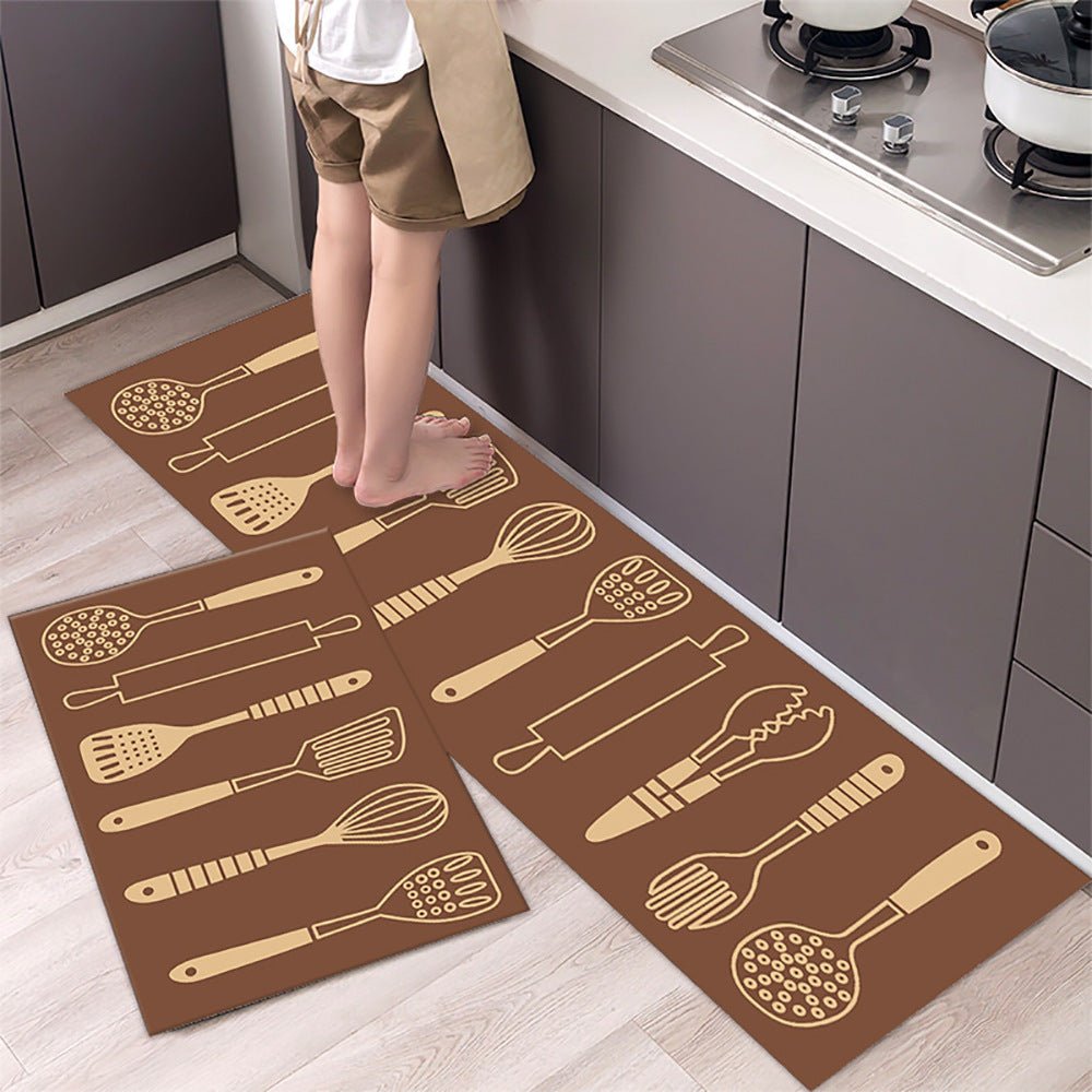 Kitchen Mat Long Floor Mat Carpet Bedside Carpet - Asmota
